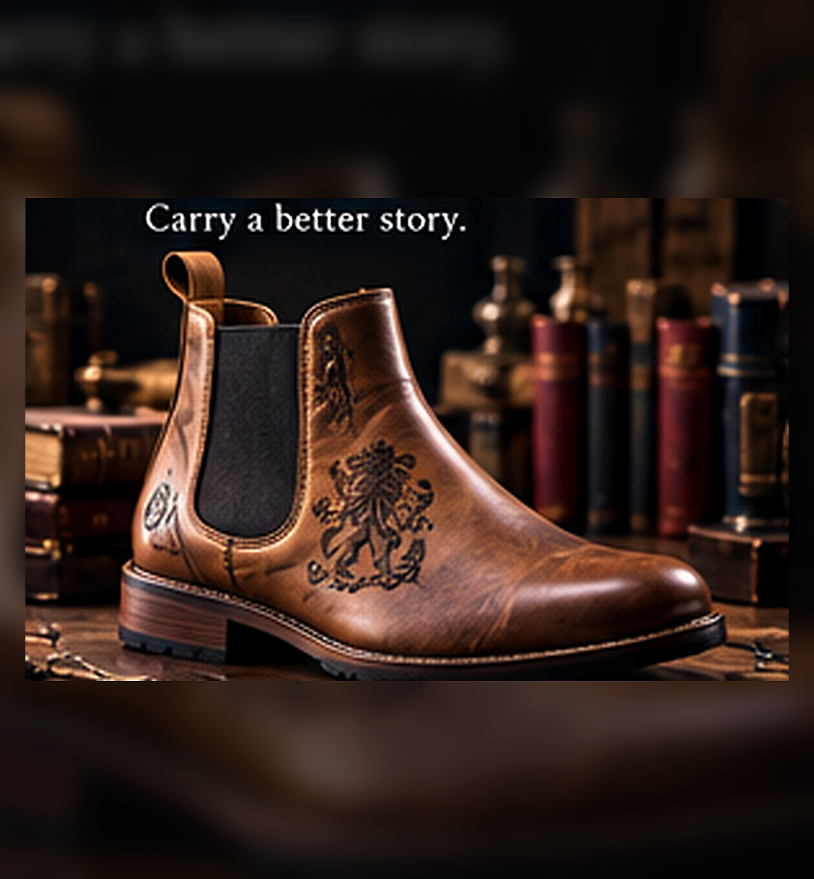 The Herald brown Chelsea boot