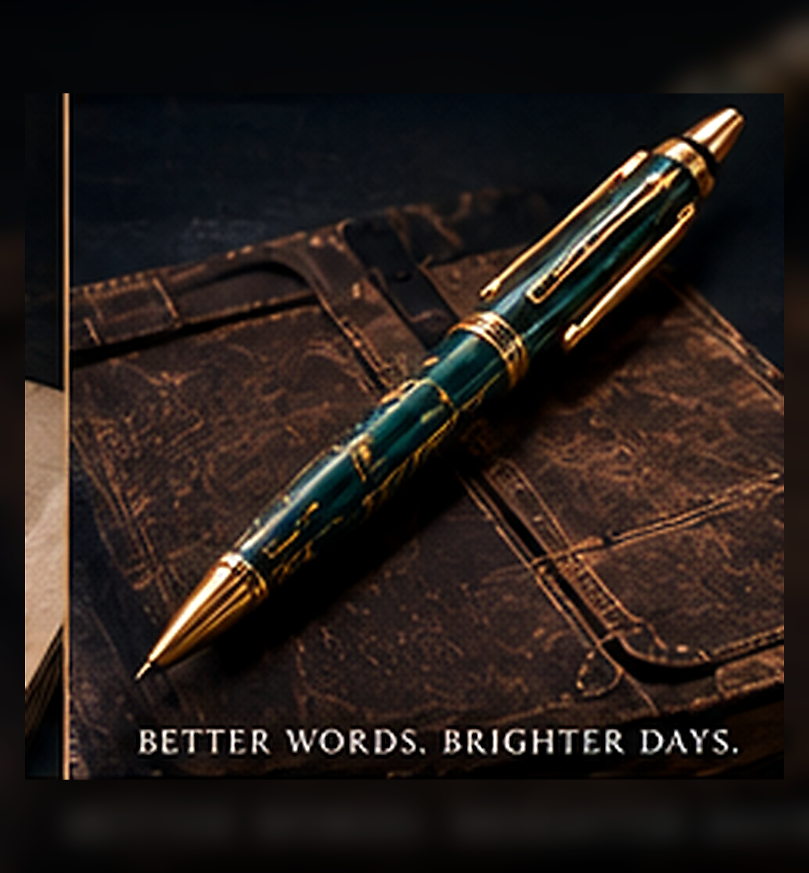 The Last Draft mechanical pencil