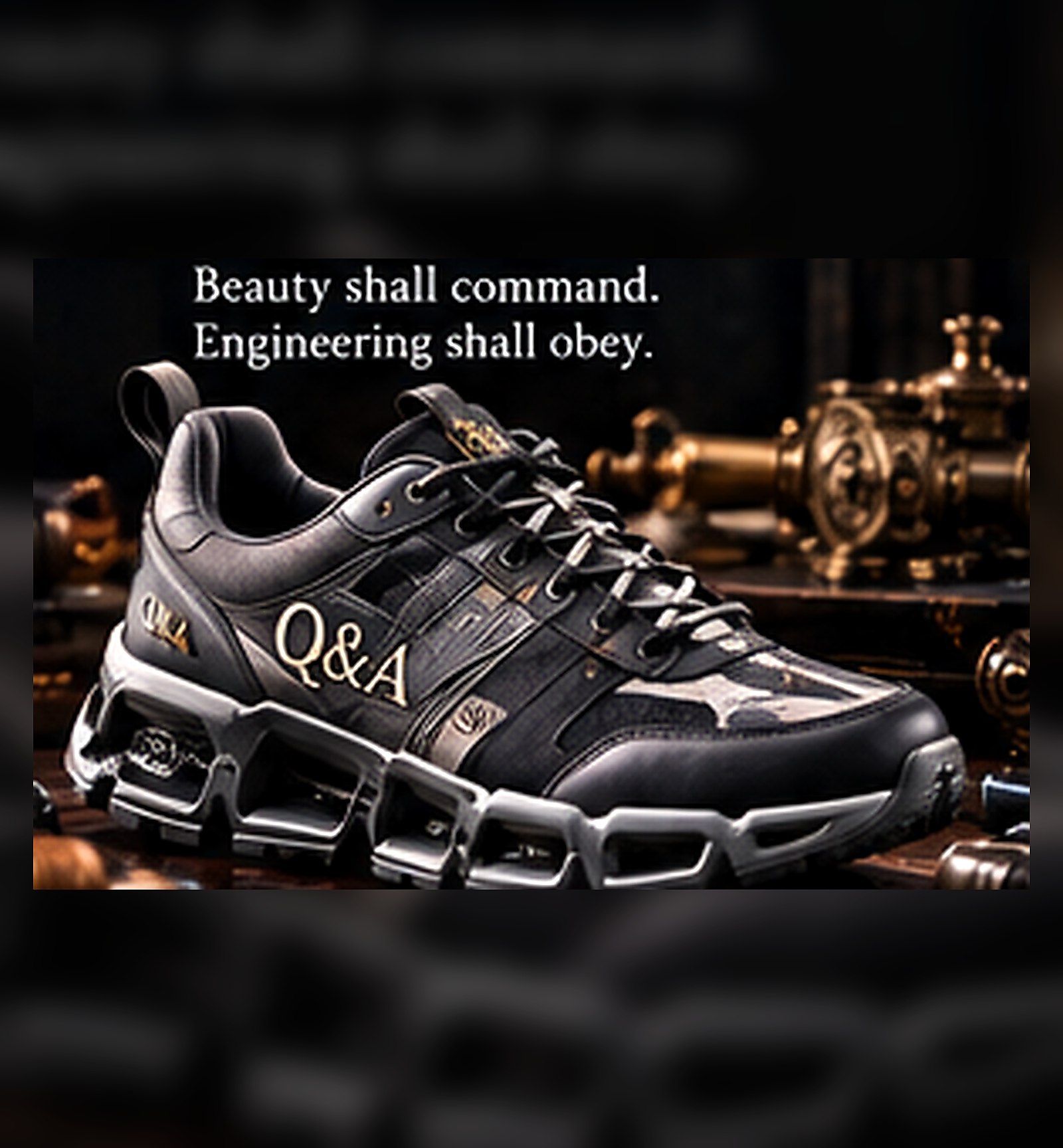 The Mechanist technical sneaker